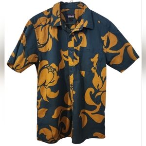 Mens Patagonia Hawaiian Shirt Sz M
